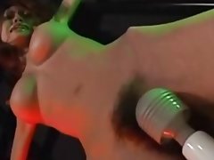 Petite teen azjatyckich związany i bawił się